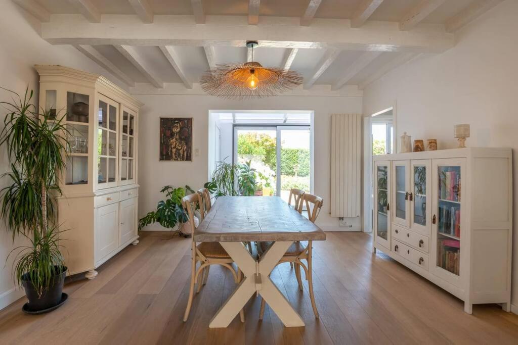 Villa Charming House With Garden De Haan Esterno foto