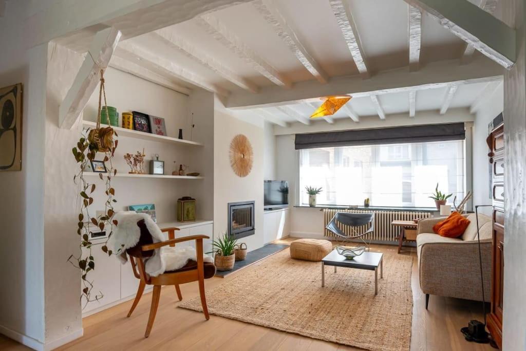 Villa Charming House With Garden De Haan Esterno foto